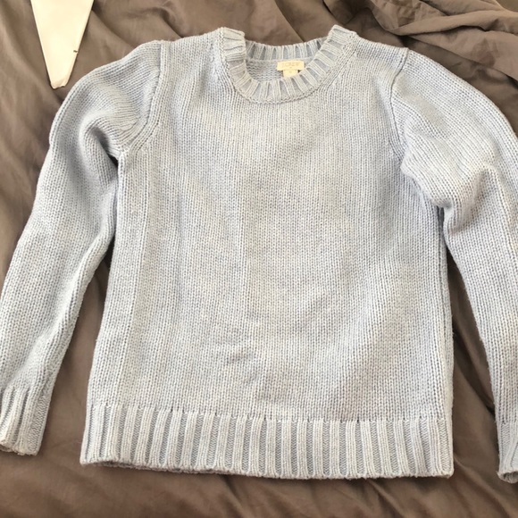 J.Crew Periwinkle Wool Marnie Sweater - Picture 2 of 6